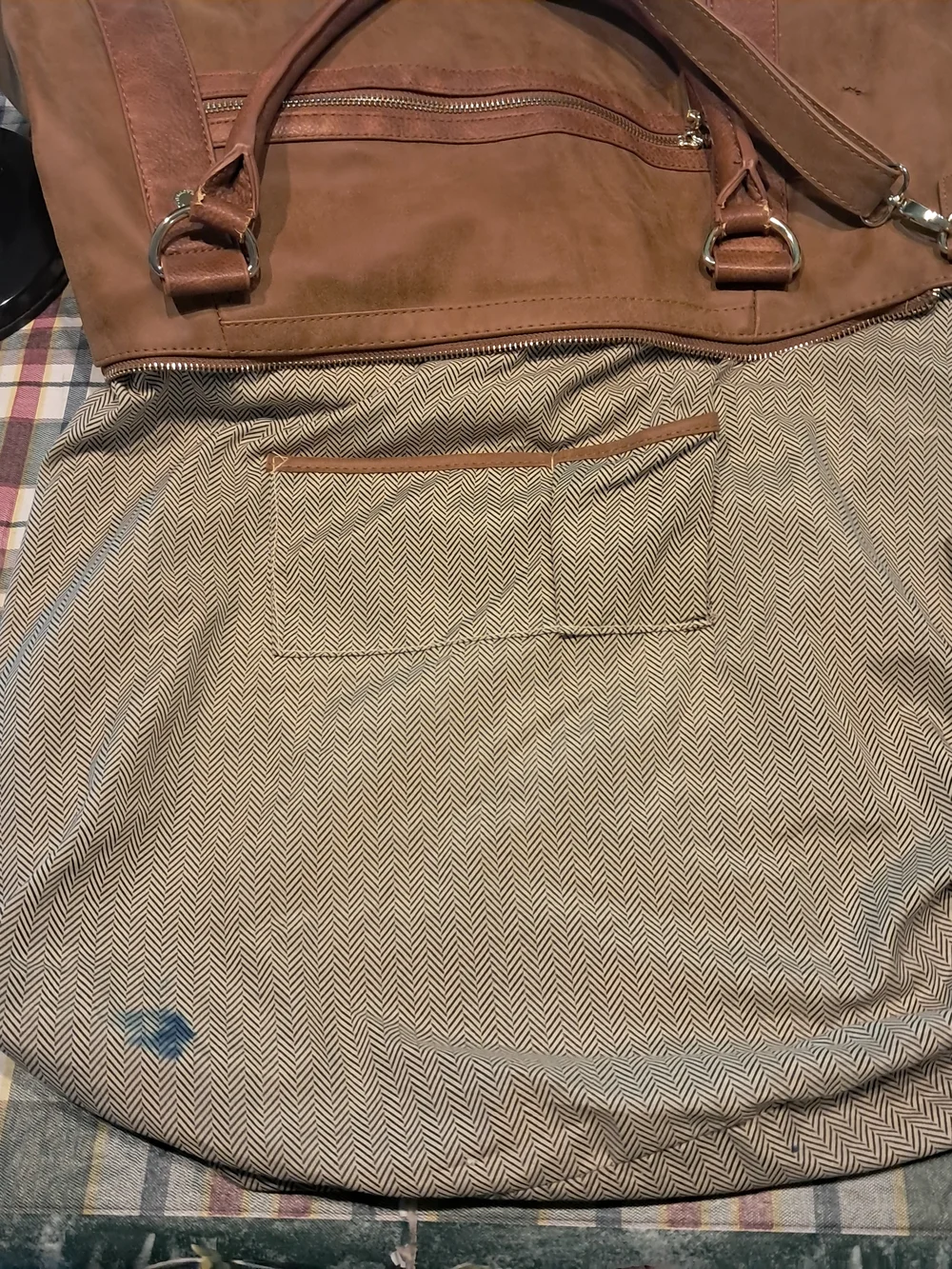 Steve Madden Women's‎ Brown Hobo Shoulder Crossbody Bag